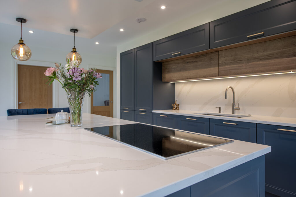 Mr. & Mrs. J's Kitchen - Something Old, Something New, Something Bespoke, Something Blue