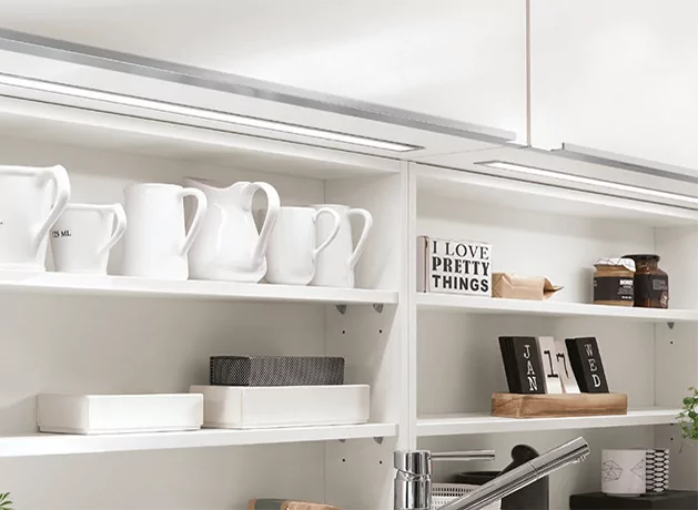 LED MANILA PLUS Integrated Into Wall Unit Bottom Shelf