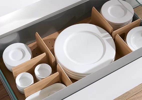 Beech Drawer Organiser