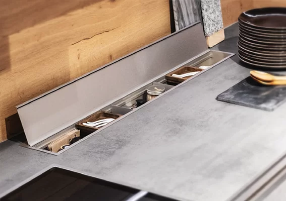 Worktop Storage Compartment