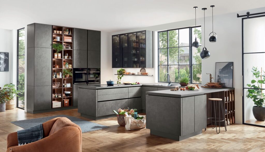 riva grey kitchen by Prestons Kitchens